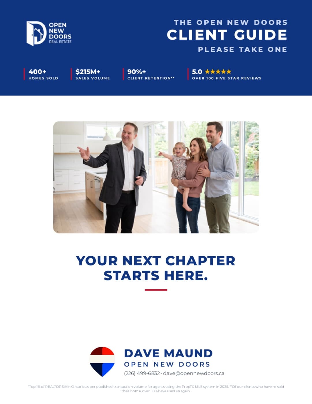 Cover of the Open New Doors Client Guide